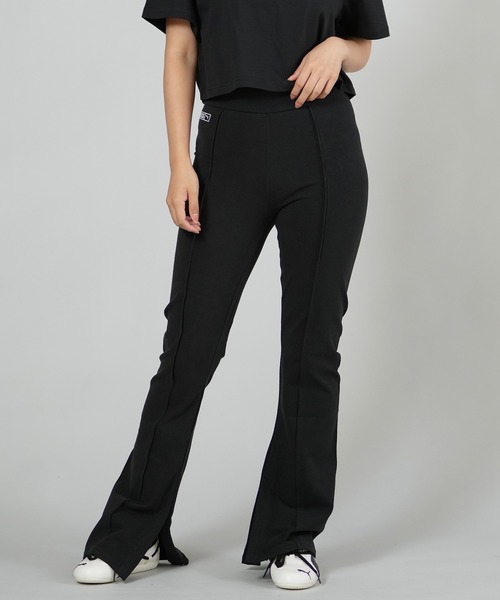 PUMA（プーマ） パンツ ROSE SLIM PINTUCK FLARE フレアパンツ