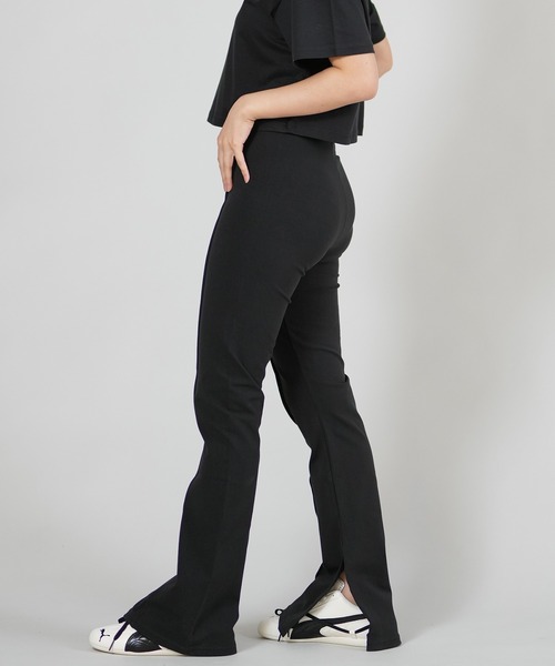 PUMA（プーマ） パンツ ROSE SLIM PINTUCK FLARE フレアパンツ