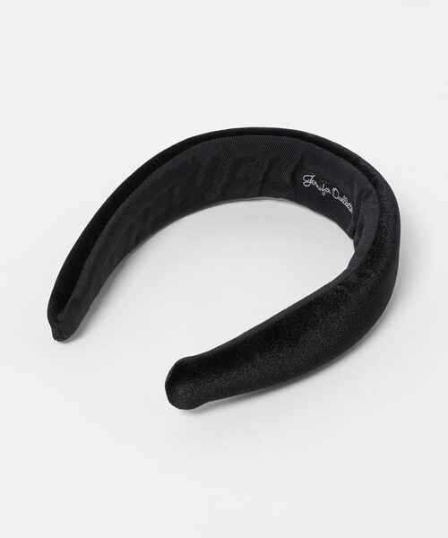 【極美品】Jennifer Ouellette ヘアバンド 黒 ラメ USA製 Jennifer Ouellette ヘアバンド 「Jennifer Ouellette」VLV