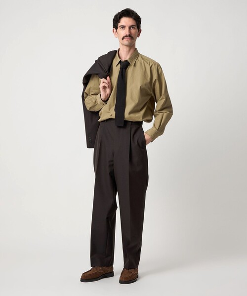 STEVEN ALAN ウールフランネルスラックス 美品 スティーブンアラン STEVEN ALAN スラックス 「Steven Alan」 ウール