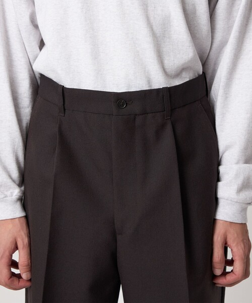 STEVEN ALAN ウールフランネルスラックス 美品 スティーブンアラン STEVEN ALAN スラックス 「Steven Alan」 ウール