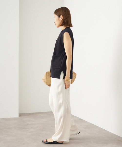 【新品】IENA ベージュ ニットベスト IENA（イエナ） ニットベスト - ベージュ レディース : ZOZOTOWN Yahoo