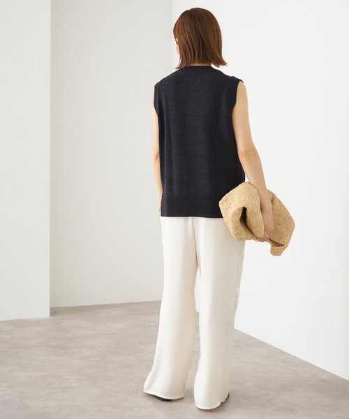 IENA（イエナ） ニットベスト - ベージュ レディース : ZOZOTOWN Yahoo