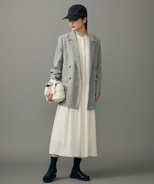 ドレス シルキータッチティアード ドレスの画像