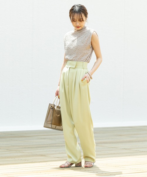 「mystic」 ノースリーブトップス FREE オフホワイト レディース_画像2