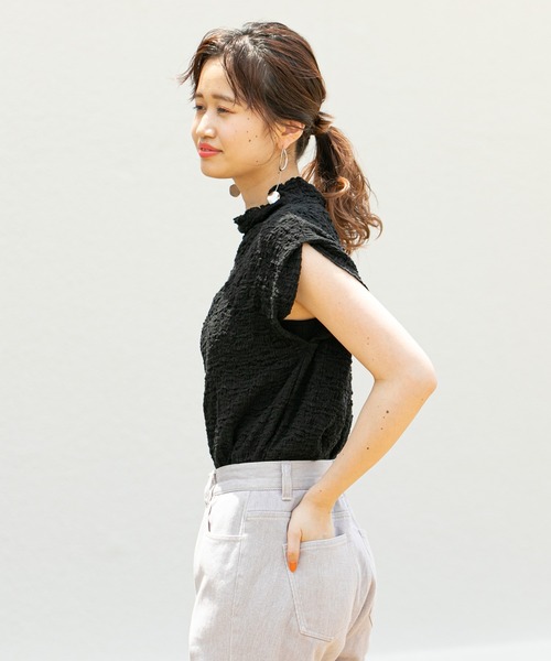 「mystic」 ノースリーブトップス FREE オフホワイト レディース_画像6