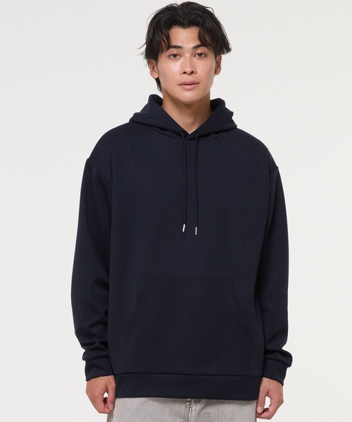 coca（コカ） パーカー ベーシックソフトジャージーBIGプルパーカー 速