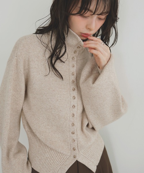 ヴァレンティノ 立体デザイン ニット セーター ヴァレンティノ 立体デザイン ニット セーター