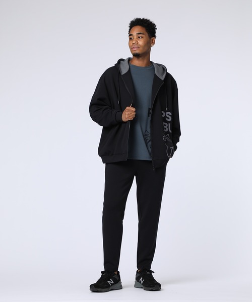 パーカー 「WEB限定」ダンボール サイドロゴワイドジップパーカ メンズ | Psycho Bunny | 06