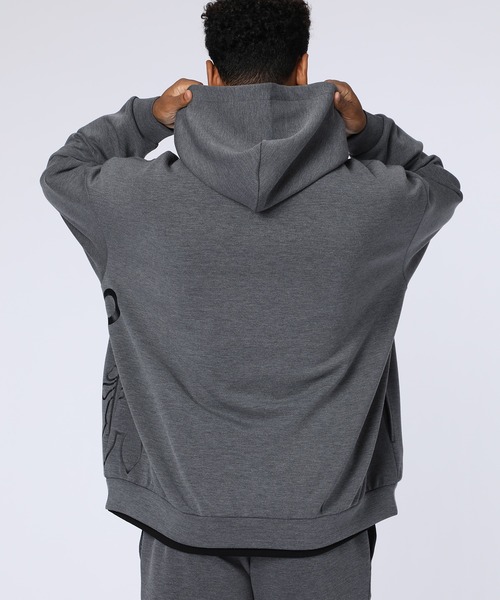 パーカー 「WEB限定」ダンボール サイドロゴワイドジップパーカ メンズ | Psycho Bunny | 10