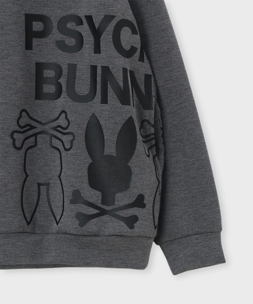 パーカー 「WEB限定」ダンボール サイドロゴワイドジップパーカ メンズ | Psycho Bunny | 16