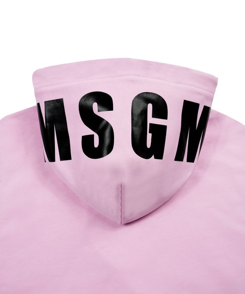 MSGMフードパーカー MSGM（エムエスジーエム） パーカー 「NEW」MSGMフードロゴパーカー