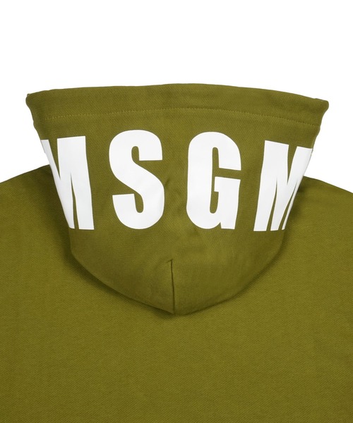 MSGM（エムエスジーエム） パーカー 「NEW」MSGMフードロゴパーカー