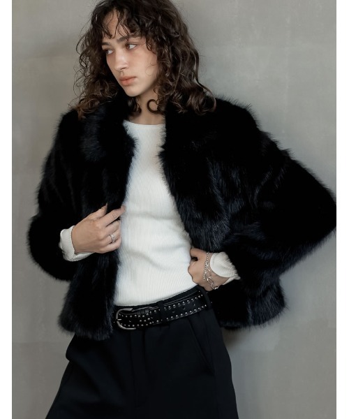 POSTELEGANT 2025AW新作 ファー取り外し可ブルゾン POSTELEGANT 2025AW新作 ファー取り外し可ブルゾン