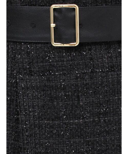 dazzlin（ダズリン） スカート サイドタックベルトフレアスカート