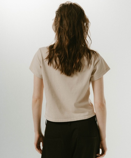 Knuth Marf（クヌースマーフ） 半袖Tシャツ FREE ライトベージュ