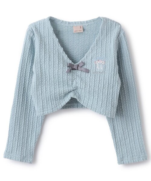 petit main カーディガン 「バレエ」ジャガードトップス キッズ 子供服