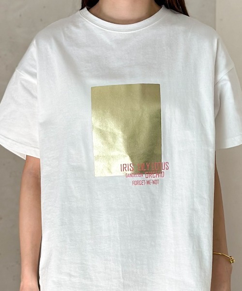 「Per sist ence」 半袖Tシャツ FREE ホワイト レディース_画像9
