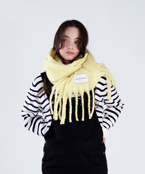 To b. by agnes マフラー ストール カラー レディース : ZOZOTOWN