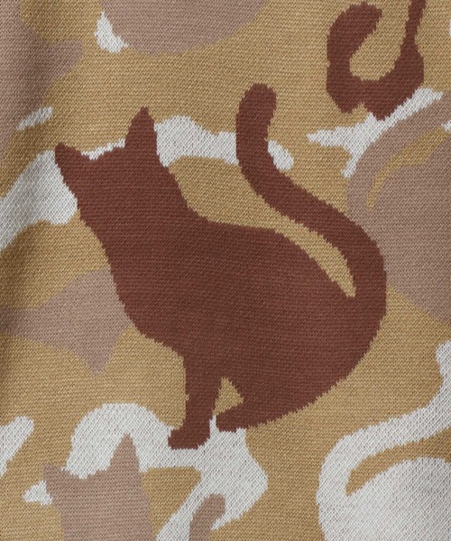 ETRO マルチカラーニットセーター M猫模様 SITRY（シトリー） セーター ニット メンズ レディース : ZOZOTOWN