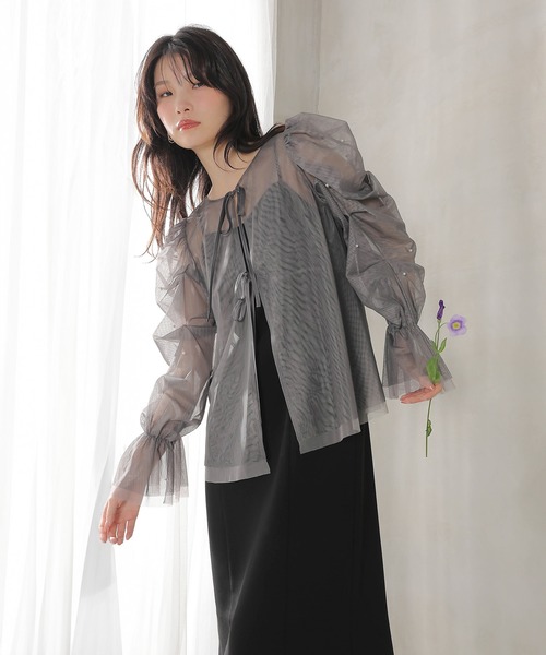 Kana ドレス マルチウェイパールチュールボレロ キャミワンピース 2点