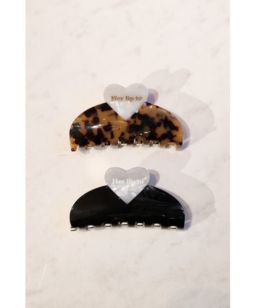Her lip to ヘアクリップ Little Heart Hair Clip : ZOZOTOWN Yahoo!店