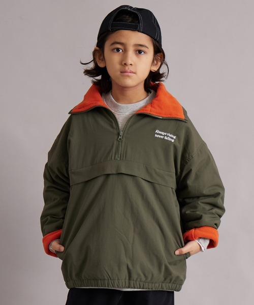 VACHEMENT アノラックコート 撥水 ドルマンスリーブ ハーフジップ VACHEMENT アノラックコート 撥水 ドルマンスリーブ ハーフジップ