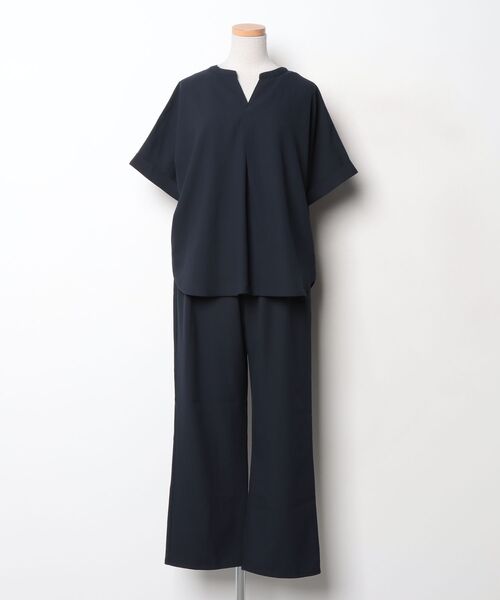 NANO universe（ナノ・ユニバース） セットアップ FREE ネイビー