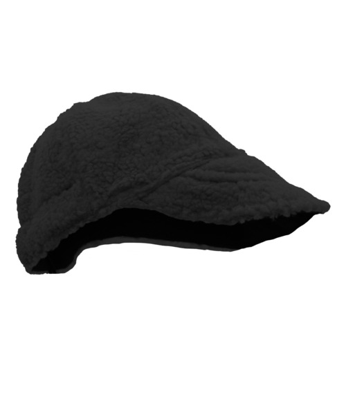 帽子 キャスケット 裏ボアリバーシブルキャスケット レディース