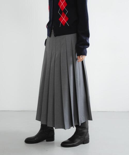 URBAN RESEARCH（アーバンリサーチ） スカート ラッププリーツスカート