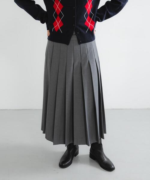 URBAN RESEARCH(アーバンリサーチ) スカート ラッププリーツスカート URBAN RESEARCH(アーバンリサーチ) スカート ラッププリーツスカート