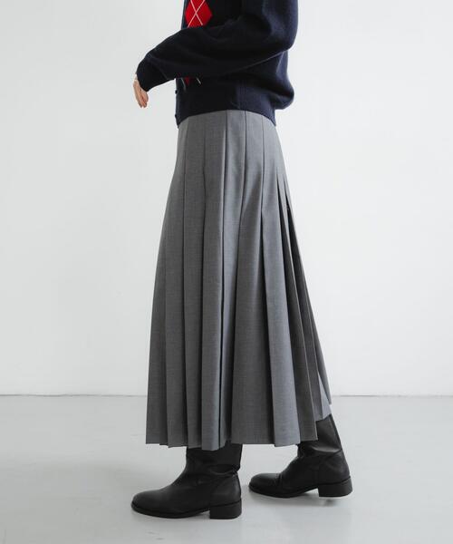 URBAN RESEARCH（アーバンリサーチ） スカート ラッププリーツスカート