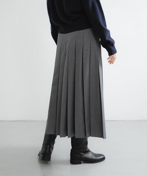 URBAN RESEARCH（アーバンリサーチ） スカート ラッププリーツスカート
