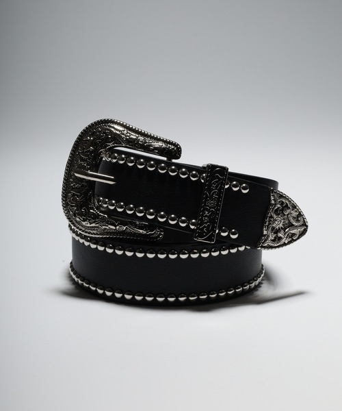 FUNALIVE（ファンアライブ） ベルト スタッズウエスタンベルト メンズ