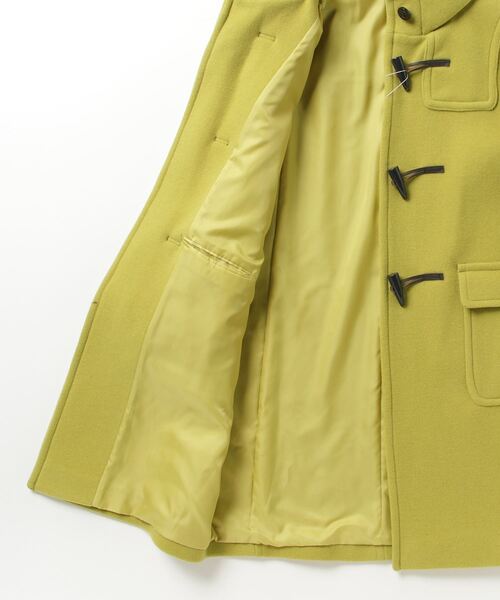 新品 green label relaxing ダッフルコート ホワイト 38 green label relaxing（グリーンレーベルリラクシング） ダッフル