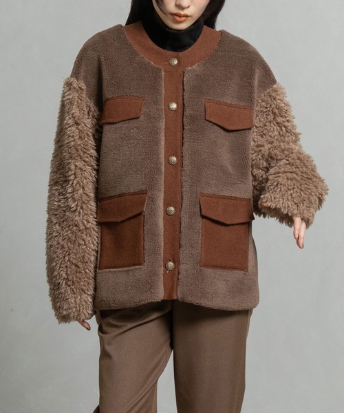 MARECHAL TERRE（マルシャルテル） ブルゾン アウター ボア