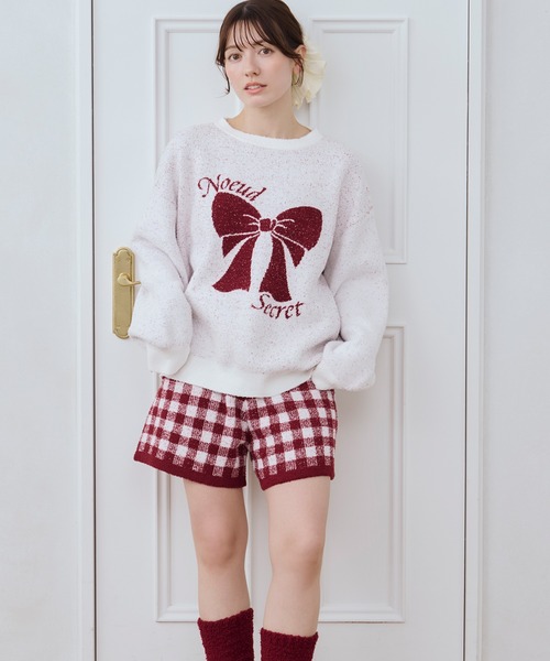 パジャマ ルームウェア 「SET ITEM」fluffy knit setup/モコモコ