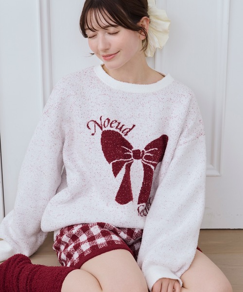 パジャマ ルームウェア 「SET ITEM」fluffy knit setup/モコモコ