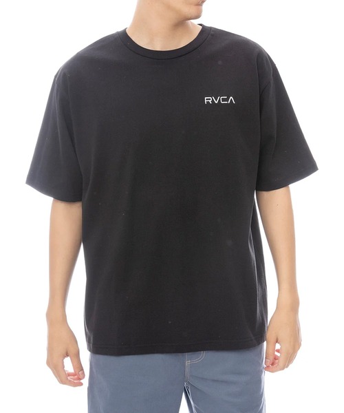 「RVCA」 半袖Tシャツ M サファリグリーン メンズ_画像8