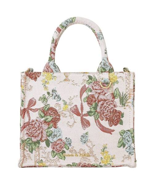 Maison de FLEUR（メゾンドフルール） ハンドバッグ フラワーガーデン