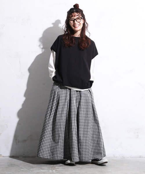 「soulberry」 ロングスカート M ブラック レディース_画像8
