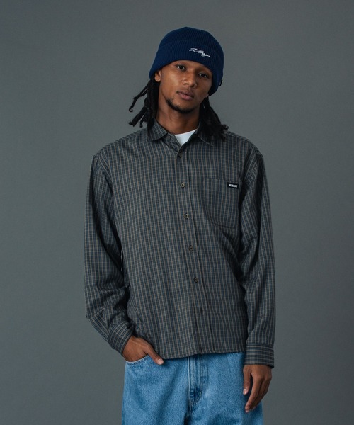 XLARGE（エクストラ ラージ） シャツ PLAID L/S SHIRT メンズ