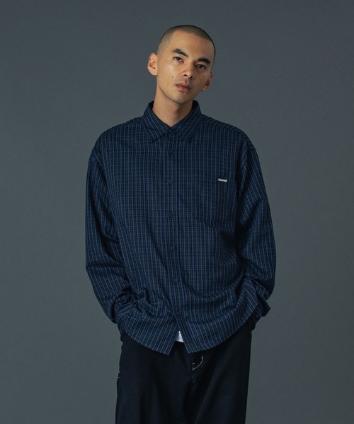 XLARGE（エクストラ ラージ） シャツ PLAID L/S SHIRT メンズ