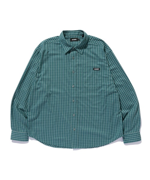 XLARGE（エクストラ ラージ） シャツ PLAID L/S SHIRT メンズ