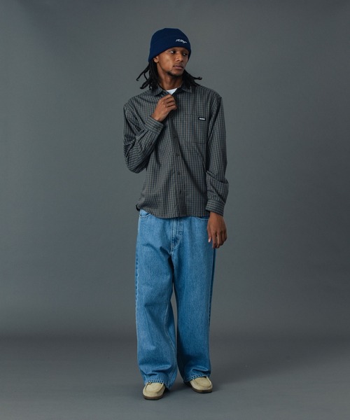 XLARGE（エクストラ ラージ） シャツ PLAID L/S SHIRT メンズ