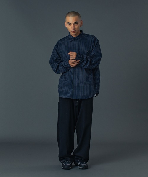 XLARGE（エクストラ ラージ） シャツ PLAID L/S SHIRT メンズ