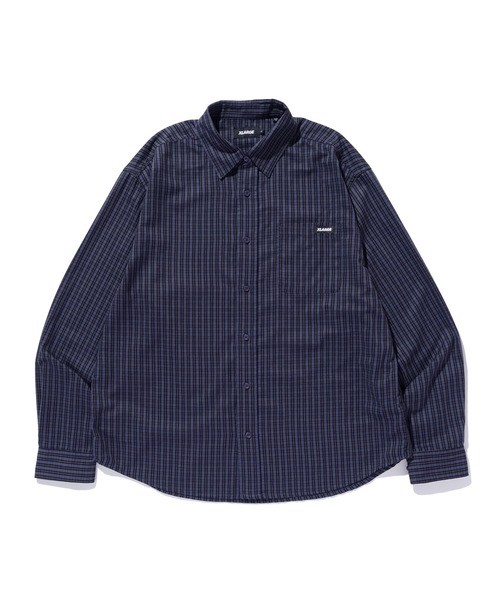 XLARGE（エクストラ ラージ） シャツ PLAID L/S SHIRT メンズ