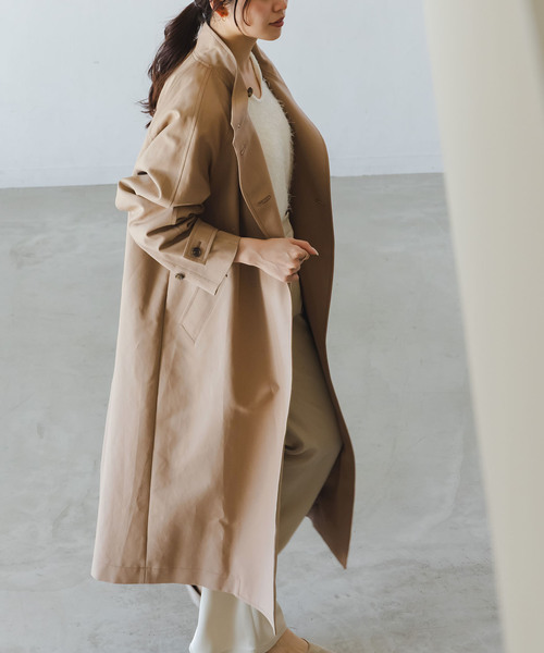 NOBLE（ノーブル） コート アウター 「26SS先行」コットンダブルクロス