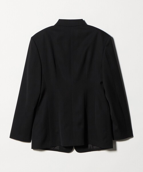 6 ジャケット テーラードジャケット 「6(ROKU)」ギャバジン ブラック