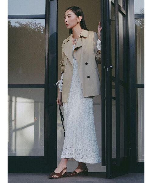 LAGUNAMOON（ラグナムーン） ワンピース カットアウトデザインレース